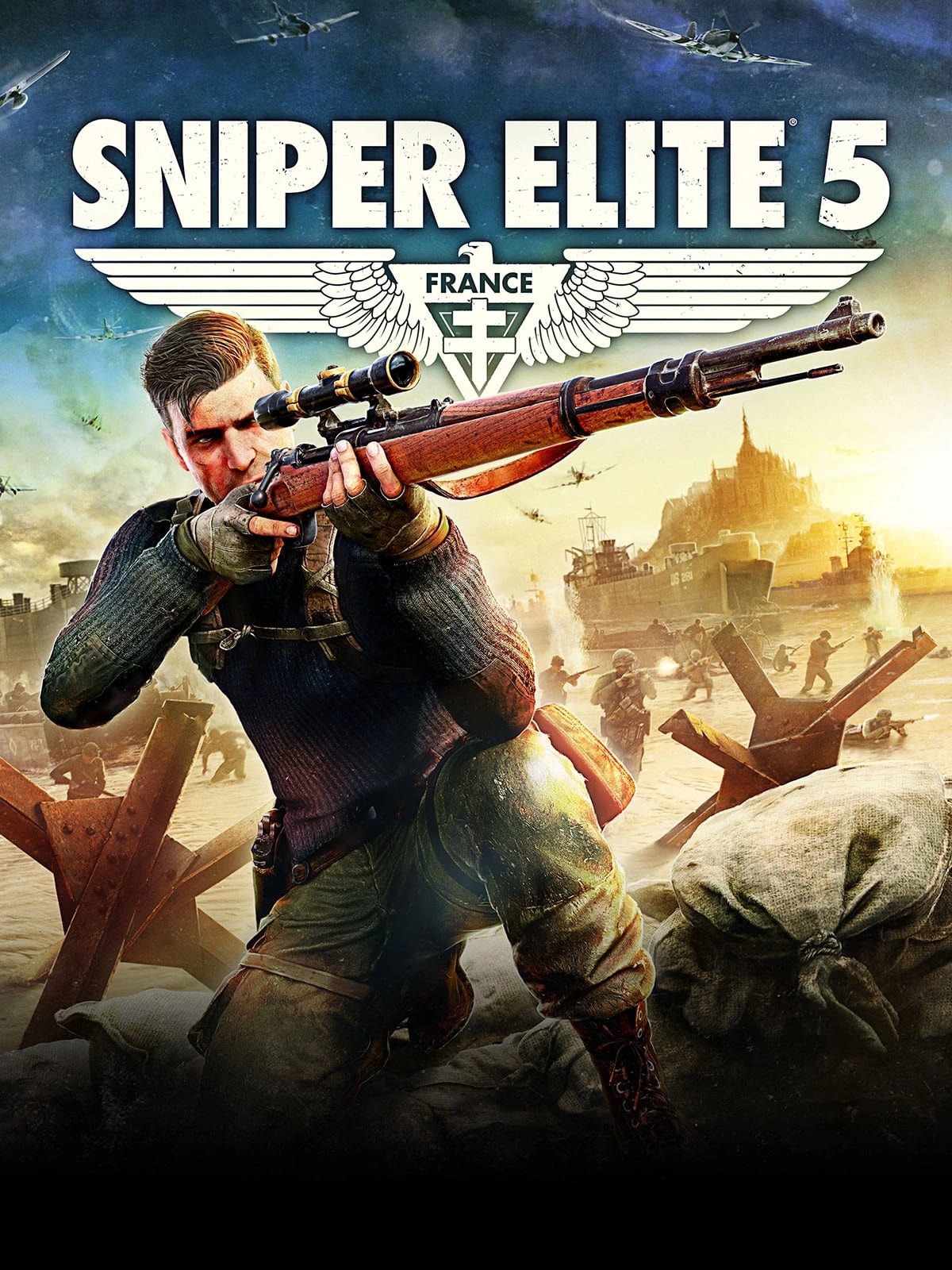 Sniper Elite 5 cover art work