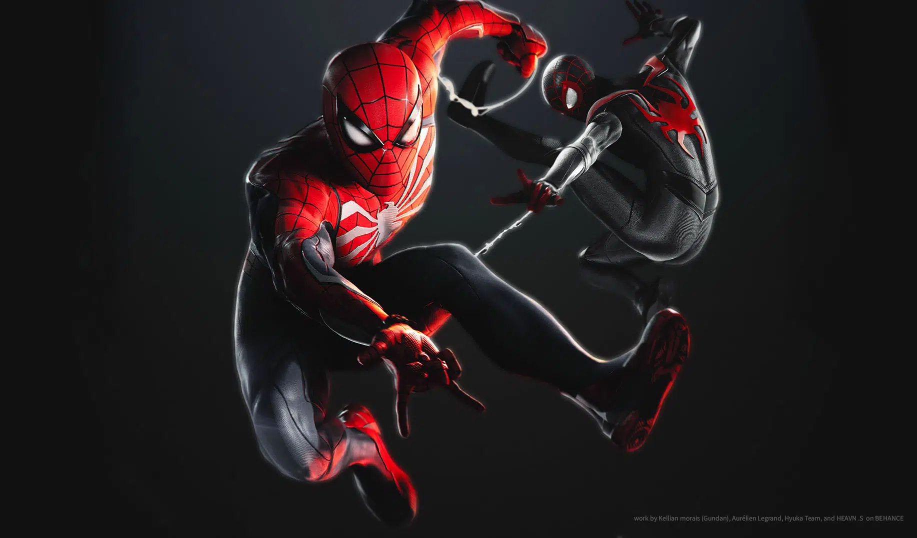 MARVEL'S SPIDER-MAN-2 COVER ART WORK