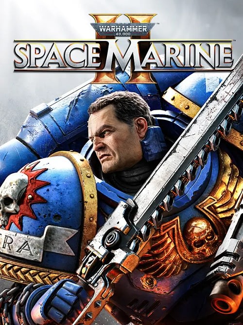 Warhammer 40,000 Space Marine II cover art