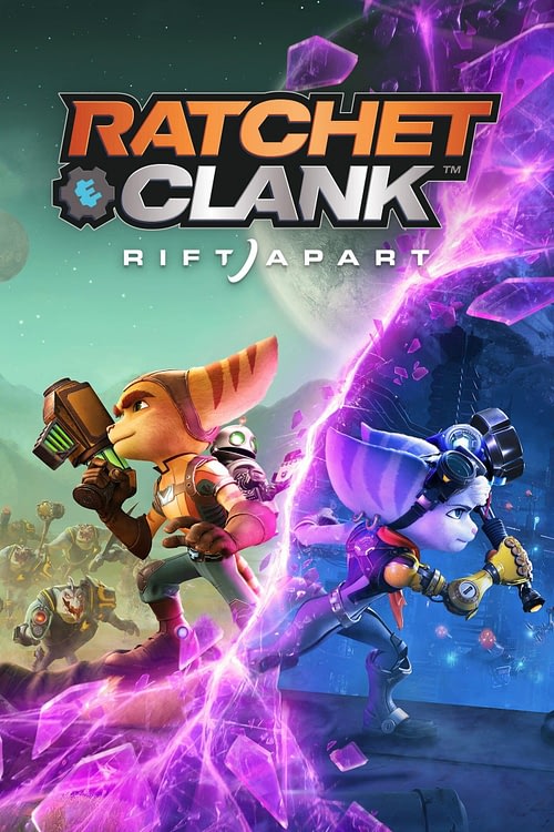 Ratchet and Clank Rift Apart box cover
